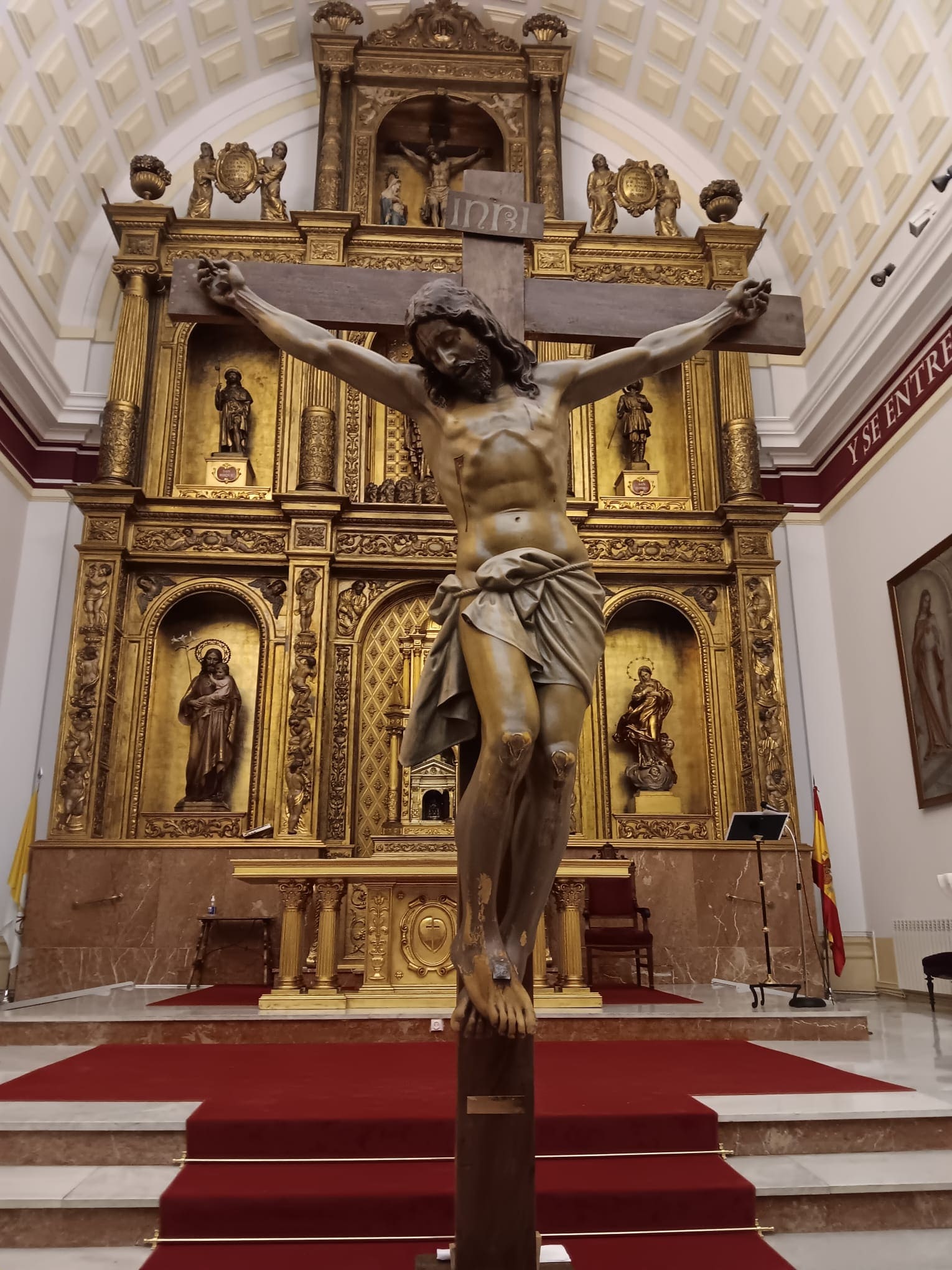 Jesús en la cruz