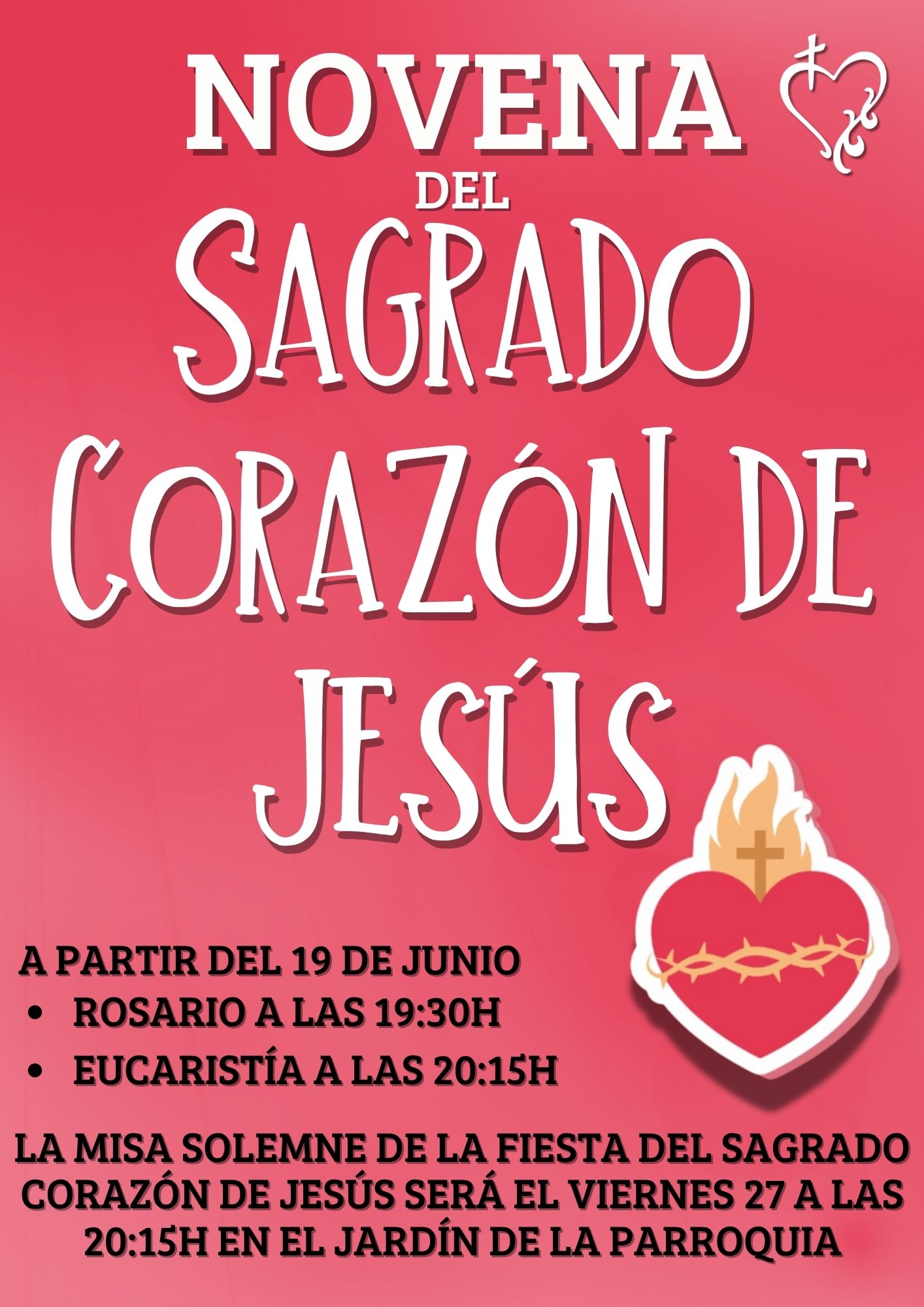Novena Sagrado Corazón de Jesús