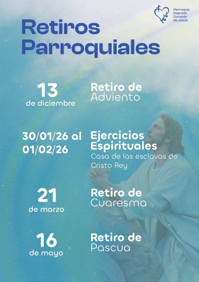cartel retiros parroquiales